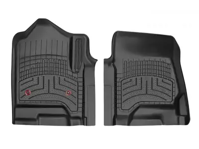Weathertech Black Front 3D Floor Mats GMC SierraSierra Denali 1500 2008 - 2013