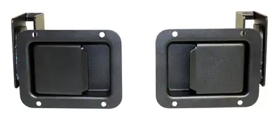 Crown Automotive Jeep Replacement Door Handle Set For 20072018 JK Wrangler w/ Aftermarket Tube Doors