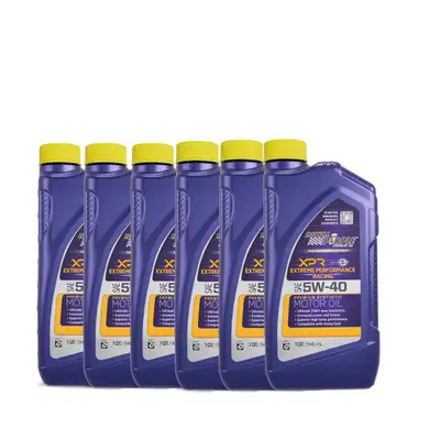 Royal Purple 5w40 XPR Racing Oil Case 6 x 1 Quart