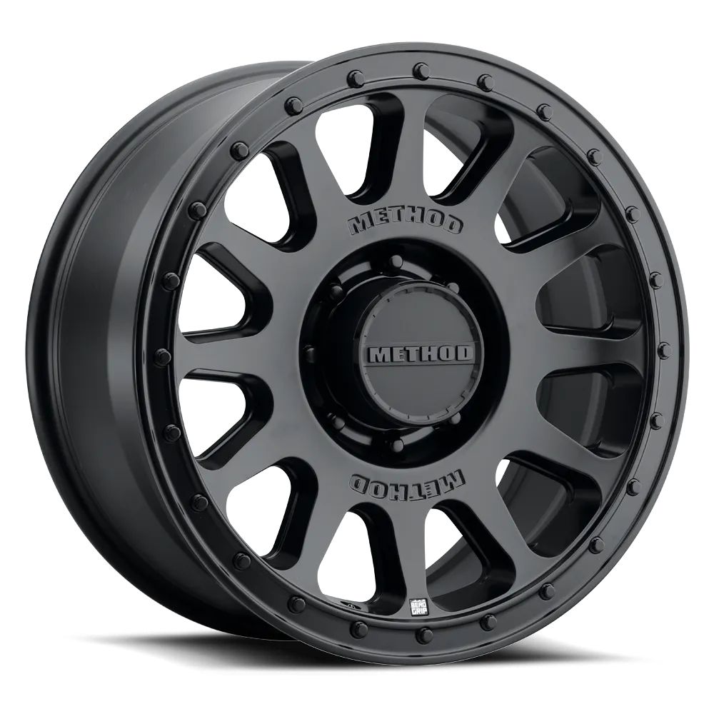 MR709 HD Bead Grip 18x9 12mm Offset 6x135 87mm Centerbore Matte Black product image