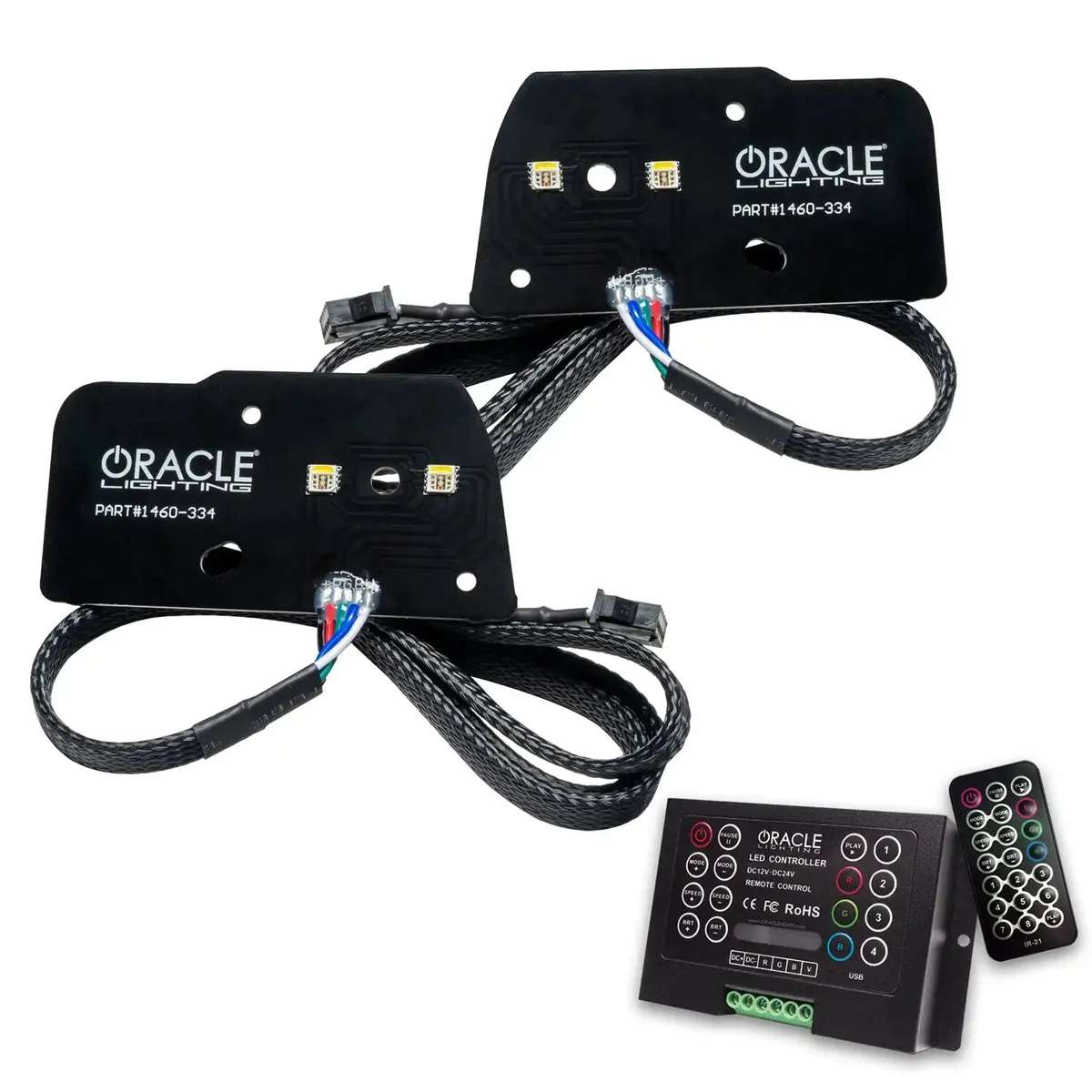 Oracle Lighting 2021-2022 Ford F-150 Colorshift Rgb+w Headlight DRL Upgrade Kit product image