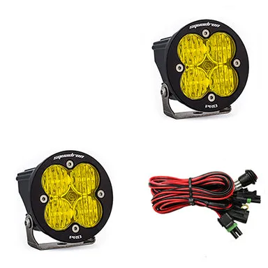 Baja Designs Squadron-R Pro Black LED Auxiliary Light Pod Pair - Universal product image