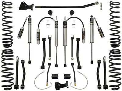 ICON Vehicle Dynamics ICON 2007-18 Jeep JK Wrangler, 4.5" Lift, Stage 2 Suspension System