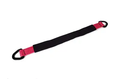 SpeedStrap SpeedStrap 2in x 30in Axle Strap w/ D-Rings, Red - 10,000lb Max Capacity