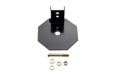 RealTruck Backrack Light Brkt 6.5'' Teardrop Base Safety,Louvered,Open,LV,SM,TR,TL Fasteners Incld