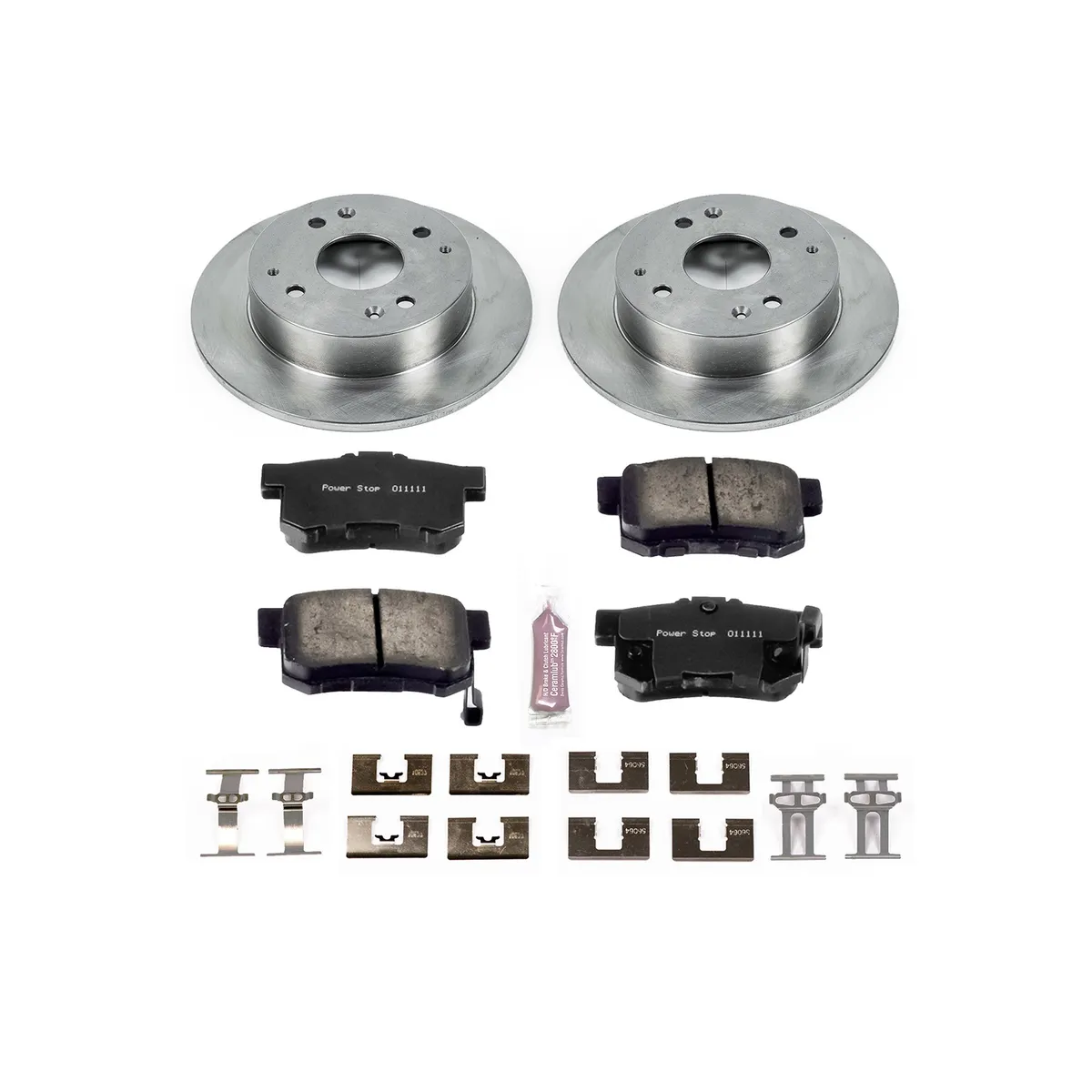 Autospecialty Brake Kit Rear 1998-1999 Acura cl 1998-2002 Honda Accord Coupe 1998-2002 Honda Accord s product image