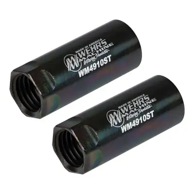 Wehrs Machine & Racing Products Jam Nut Tall 1in Coarse Jack Screw Steel (Pair)