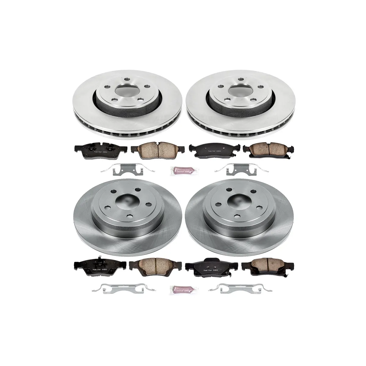 Autospecialty Brake Kit fr 2011-2018 Dodge Durango 2011-2016 Jeep Grand Cherokee product image