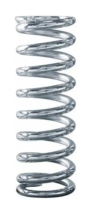 QA1 QA1 12CS225 Spring Chrome Silicon 2-1/2 Id 12-225 Lbs Chrome Plated