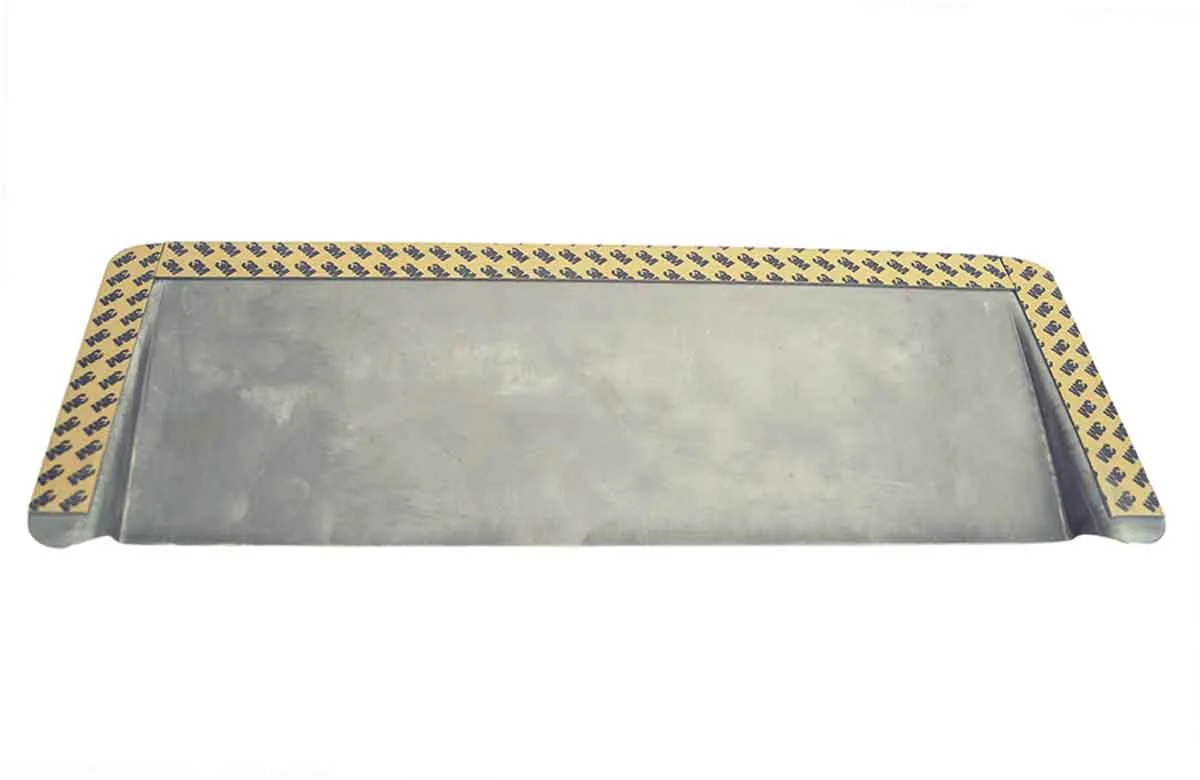 Jeep TJ Hood Vent Air Scoop 98-06 Wrangler TJ Polished Silver Kentrol product image