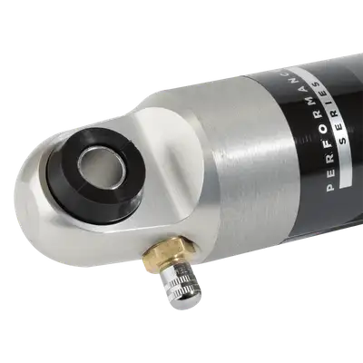 FOX Offroad Shocks Universal 2.0 Performance Series Steering Stabilizer. Ext: 23.9 Col: 15.8 Loop/Loop 1/2in Bolts. Charged at 50psi