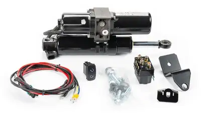 Warn WARN - The UTV Power Pivot features an ultra-durable electric over hydraulic cylinder that allows blade angle adjustment without getting out or off of the ve
