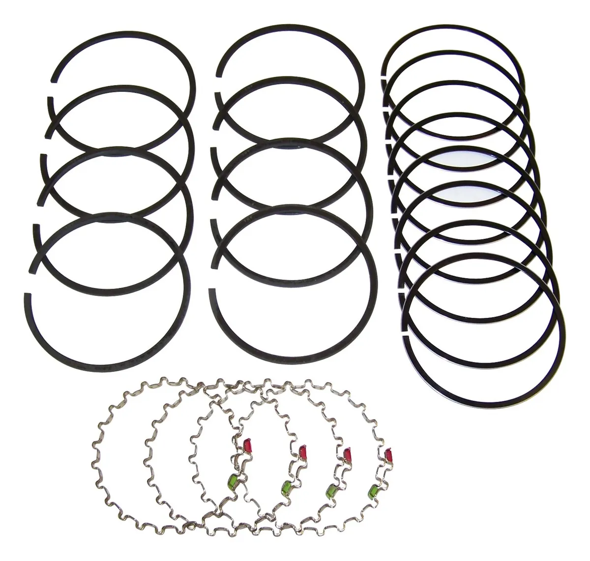 1945-1949 CJ-2A CJ w/ L-Head or F-Head engine; .040in Oversized 1948-1953 CJ-3A CJ w/ L-Head or F-Head engine; .040in Oversized 1953-1968 CJ-3B CJ w/ L-Head or F-Head engine; .040in Oversized 1955-1971 CJ-5 CJ w/ L-Head or F-Head engine; .040in Oversiz product image