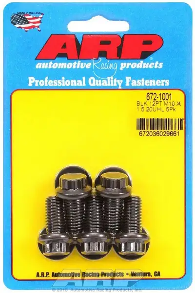 ARP Auto Racing Bolt Kit - 12pt. (5) 10mm x 1.5 x 20mm