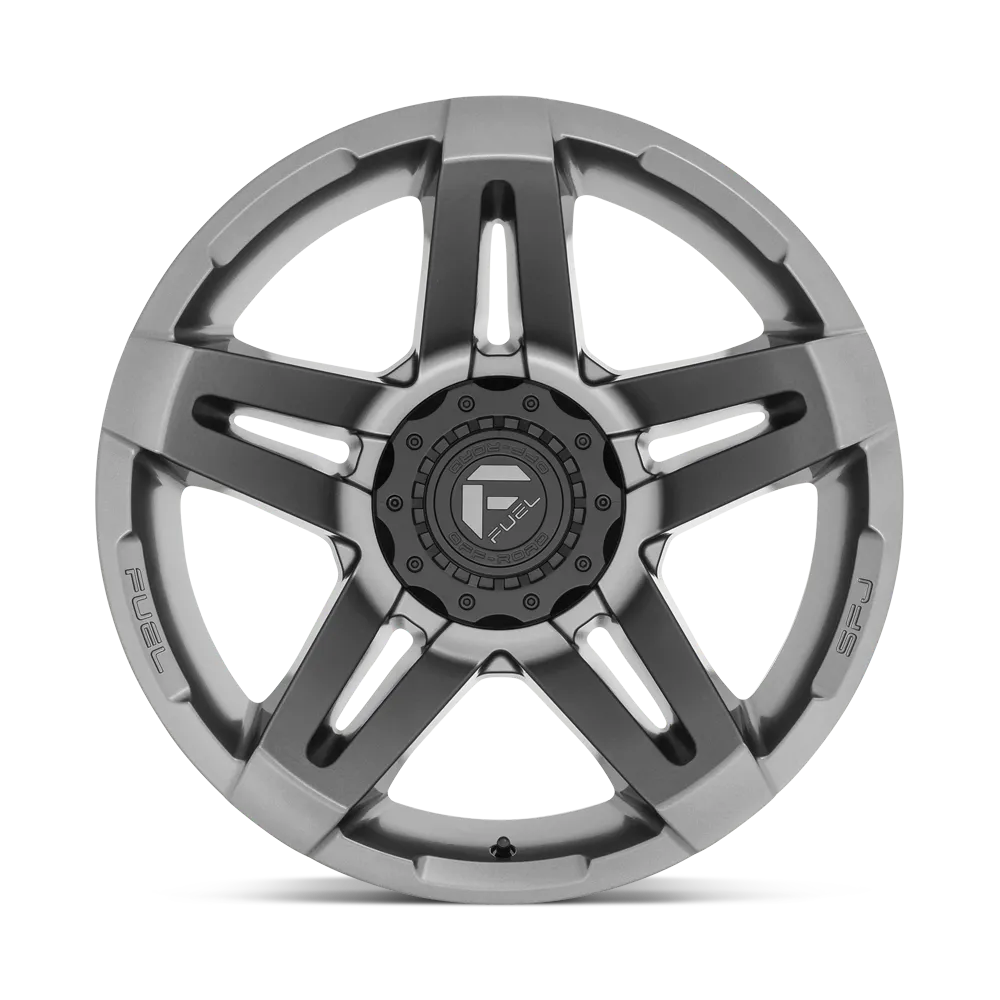 D763 22x14 5x5.05.5 Mt-Blk -75mm product image