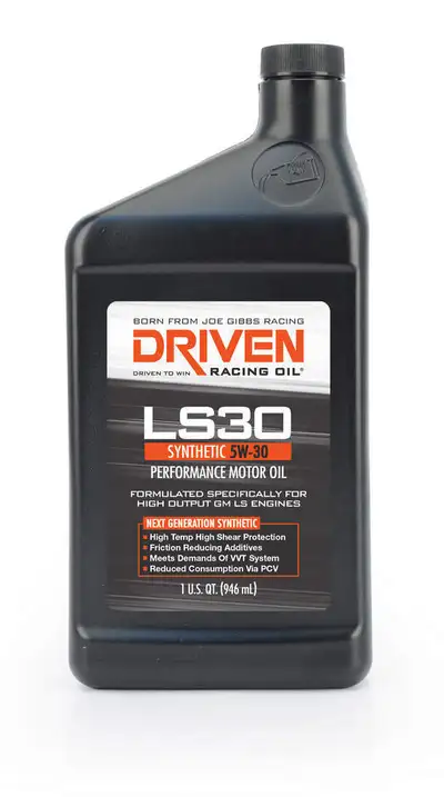 Driven Racing Oil LS30 5w30 Synthetic Oil 1 Qt Bottle