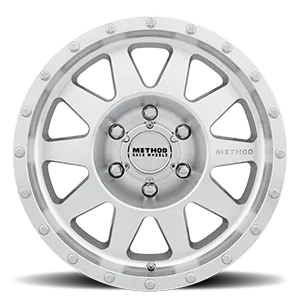 Aluminum Wheels 17x9 The Standard MR301 Bolt Pattern 6 On 139.7 Offset -12 Lip Size 3.46 Machined SL Clear Coat Method product image