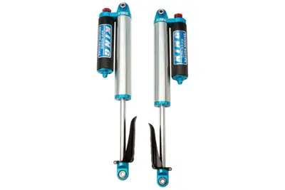 King Shocks King Shocks 2.5 DIA. Piggyback Reservoir Rear Shocks w/ Adjuster, 2.5-5in Lift - Pair - JT