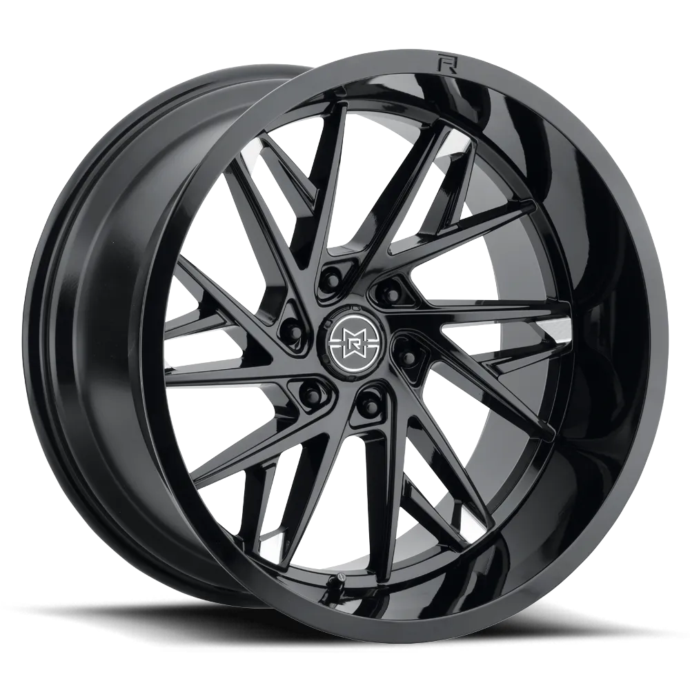 MR801 20x9 12mm Offset 6x5.5 106.25mm Centerbore Gloss Black Milled product image