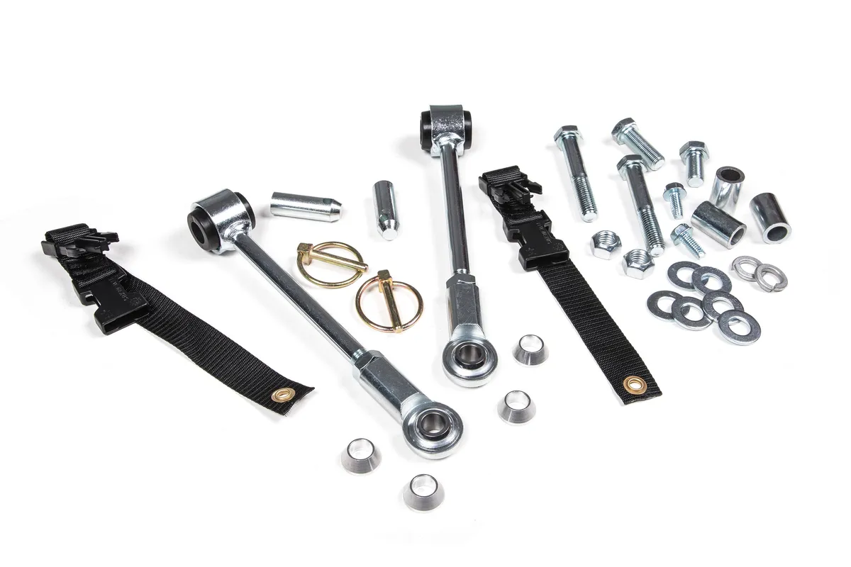18-26 Jeep Wrangler JL/20-26 Jeep Gladiator JT Front Sway Bar Disconnects Zone Offroad product image