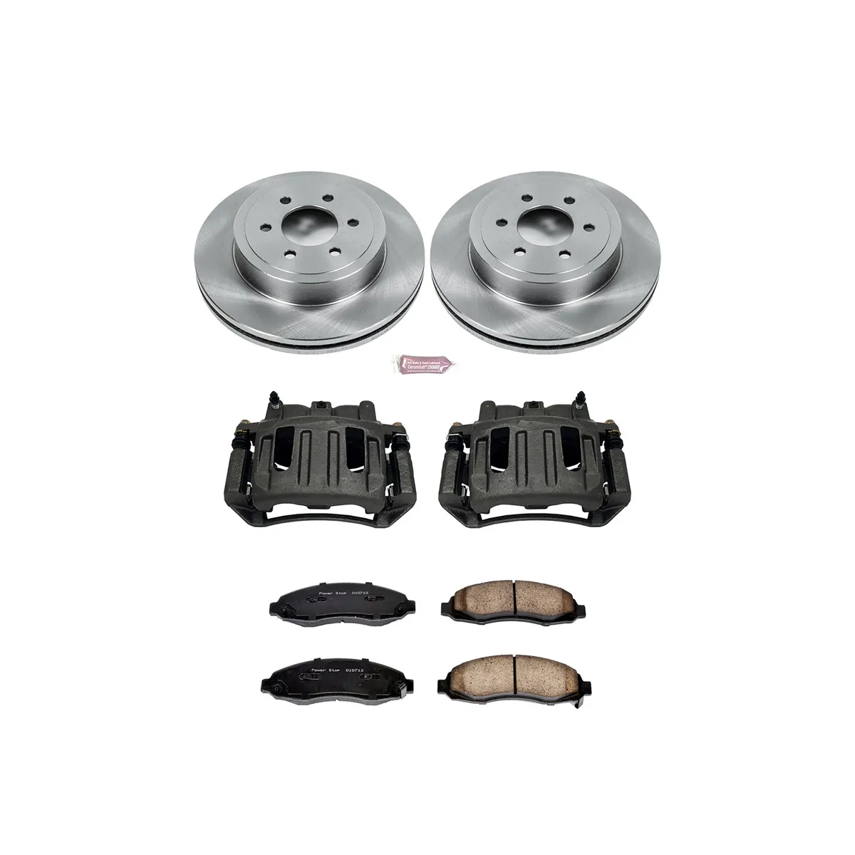 Z17 Direct Replacement Kit: Rotors; Ceramic Pads; Calipers product image