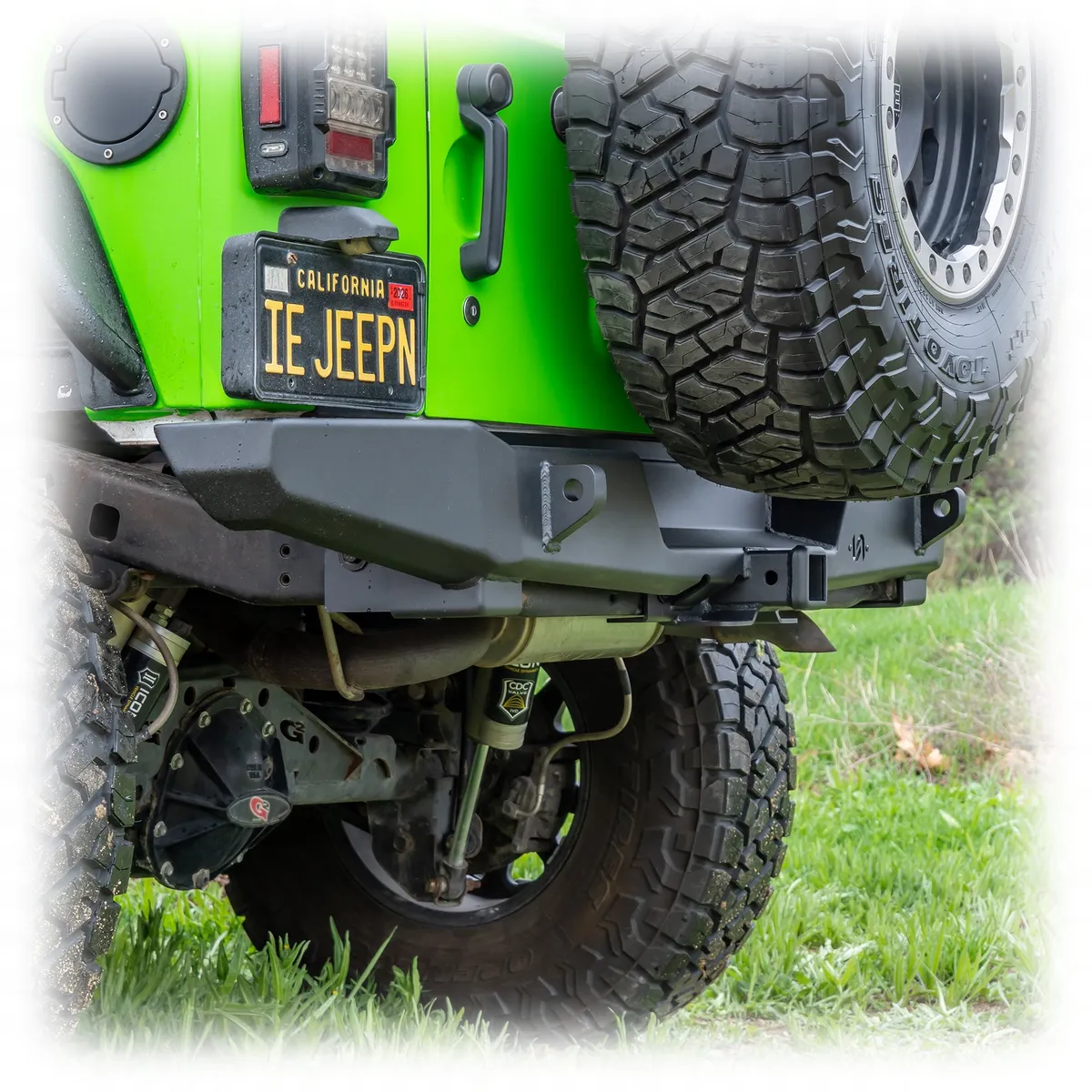 Jeep JK Rear Bumper with Hitch Receiver | 2007–2018 product image