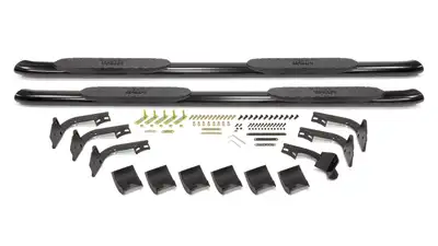Westin New - Pro Traxx 4 - Oval Tube Step Bar Ram 15/25/3500 Crew Cab 2009-2013 FINISH BLK