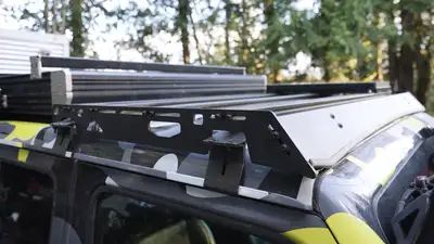 SHERPA EQUIP Sherpa The Moonlight Peak Series Roof Rack, Half Height (25in)