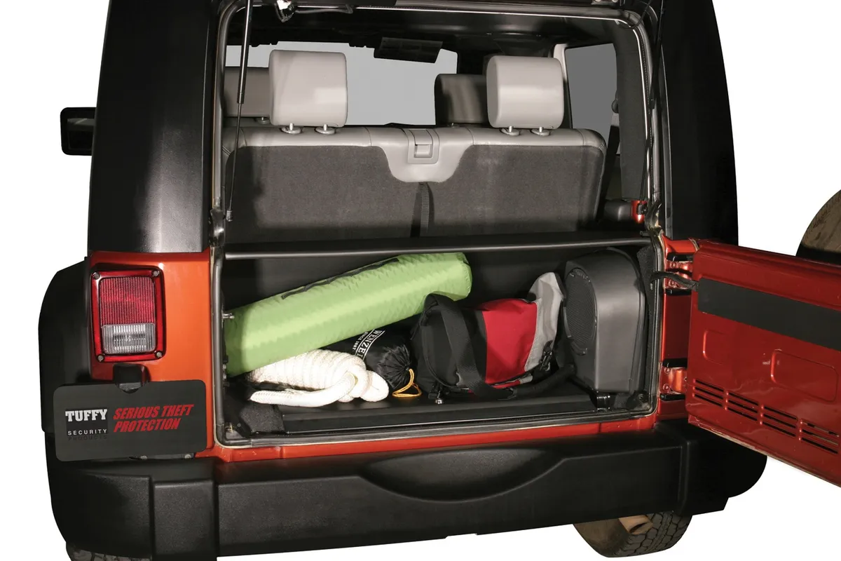 07c Wrangler Tailgate Security Enclosure Black product image
