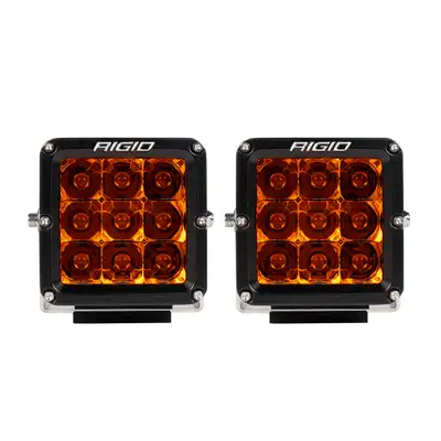 RIGID Industries The Rigid D-Xl Amber Pro Offers Superior Amber Output For Extreme Weather; With a Rugged Lens; UV Coating; And Sleek Design-Combining D-Xl Spot And Amber Pro Tech For Pro-Grade Performance And Lasting Reliability.