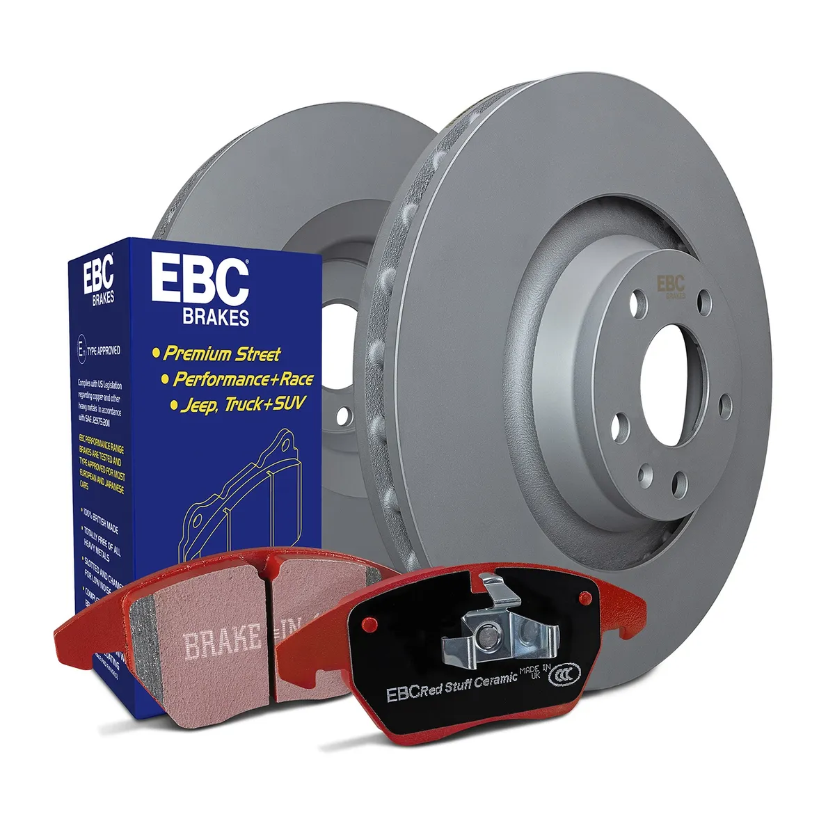 S12 Front Kits Redstuff and RK Rotors - Auto Version of S14 Front Kits product image