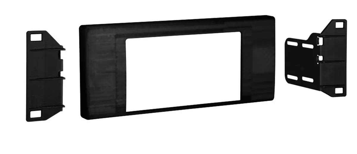 Metra Electronics TURBOKits; Radio Installation Kit; Incl. Instructions/Hardware; For Double DIN; Black;