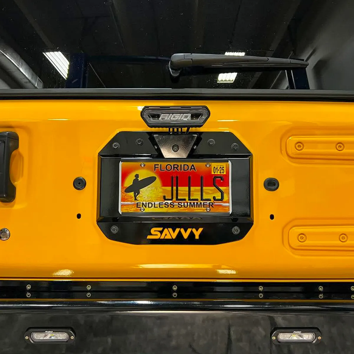 18c Wrangler Spare Tire Delete Raw product image