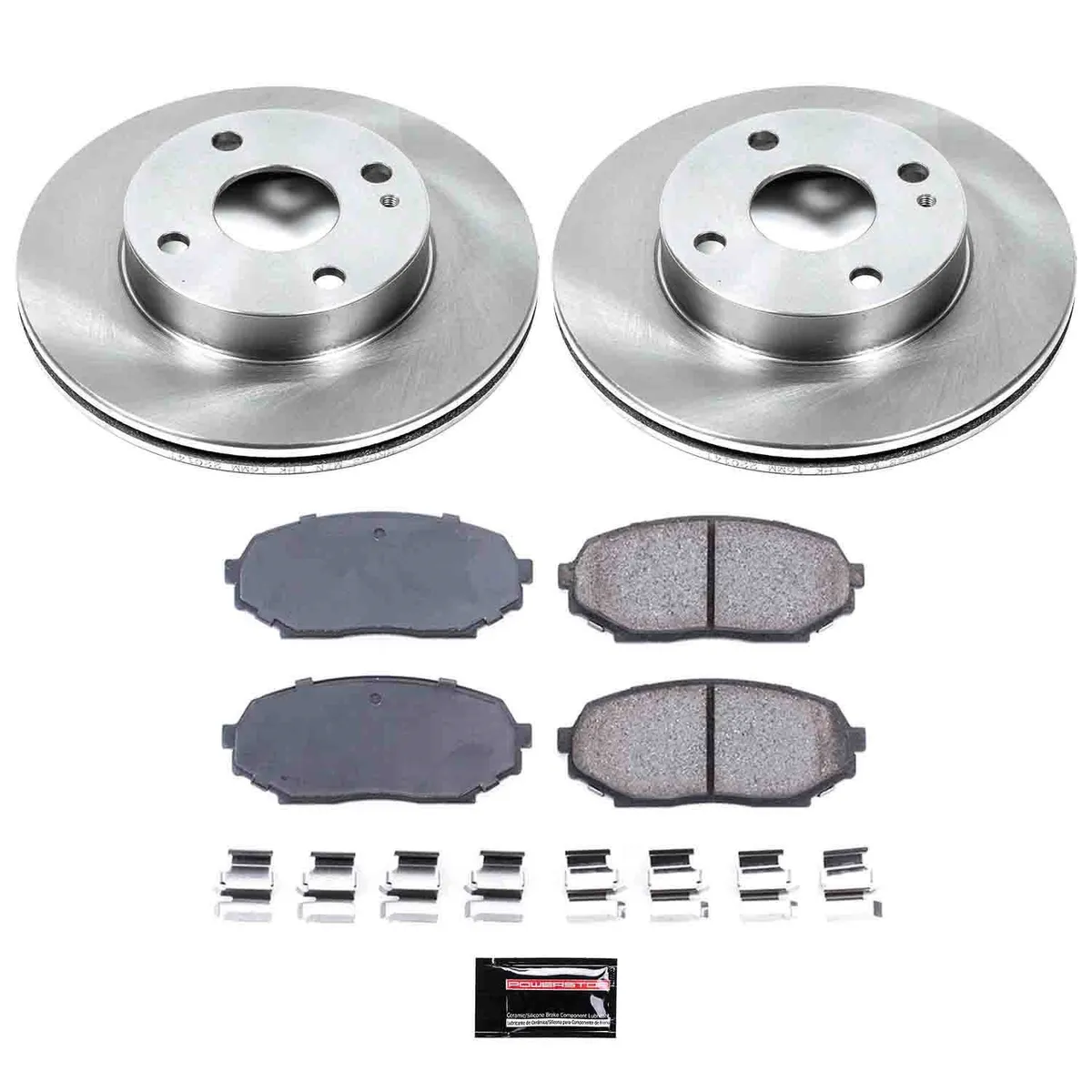 Z17 Direct Replacement Kit: Rotors; Ceramic Pads W/Hardware product image