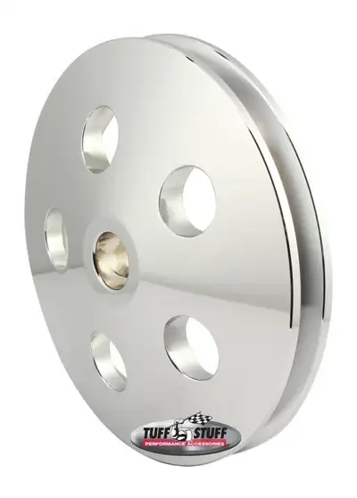 Tuff Stuff Performance Accessories V-Groove Power Steering Pulley Polished