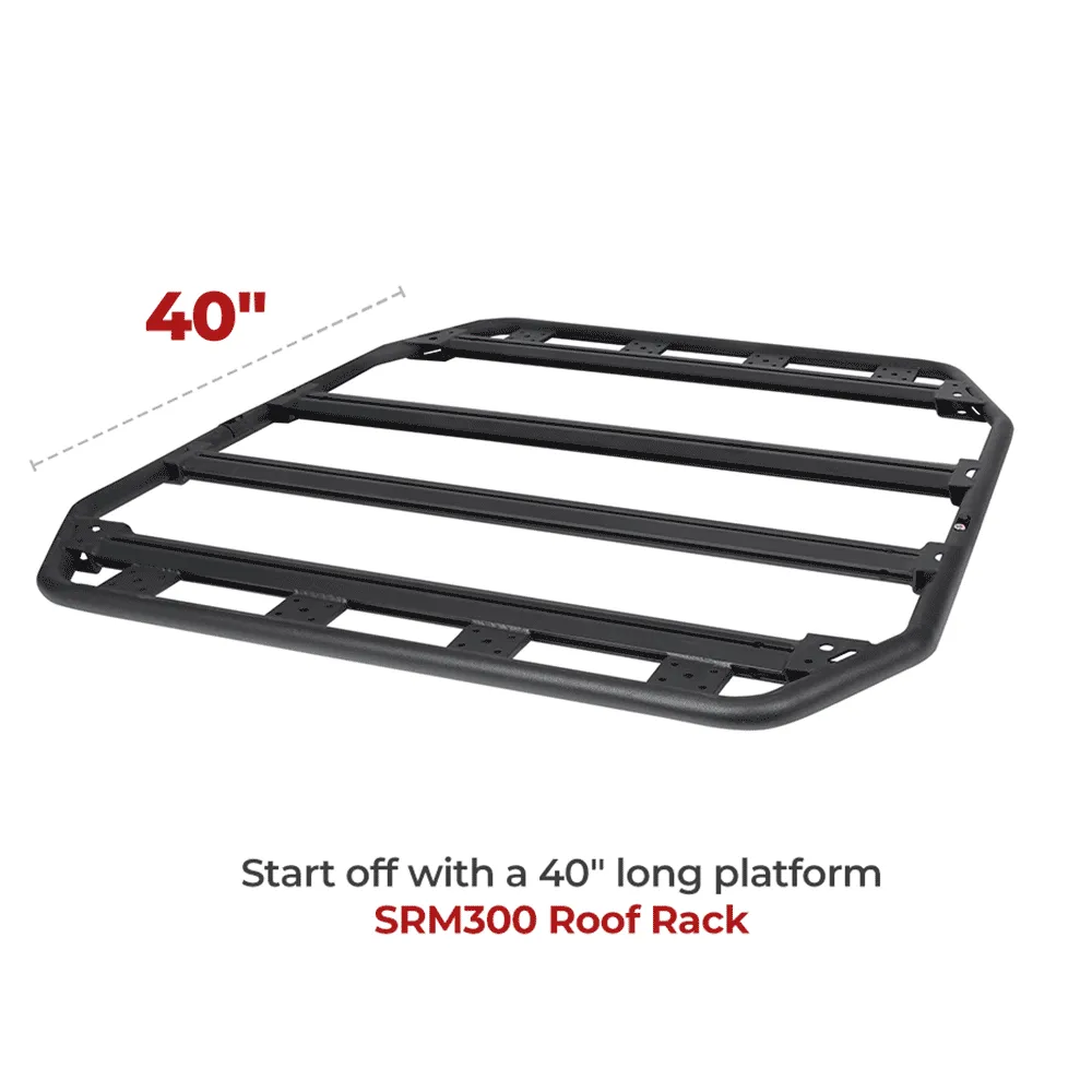 Go Rhino 5933010T - SRM300 - Universal Center Rack Extention - Textured Black product image