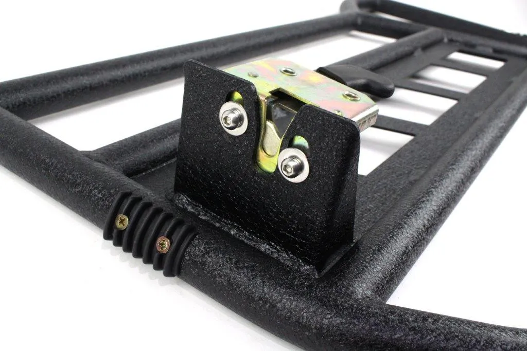 Black textured powder coat, Steel, Sold as a pair (Front tube doors only) product image