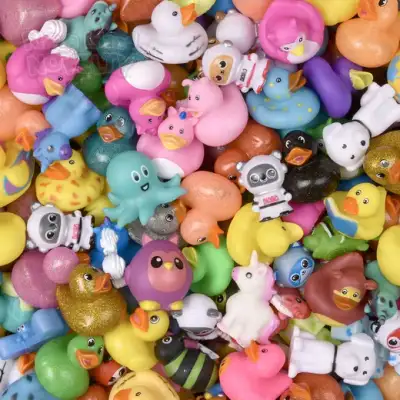 No Brand 2\" Rubber Ducky And Animal Mix 500ct
