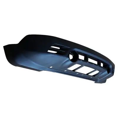 Crown Automotive Jeep Replacement Front Bumper Fascia; Front Lower; Incl. Fog Lamps; w/o Tow Hooks; w/Chrome Trim Under Fog Lights;