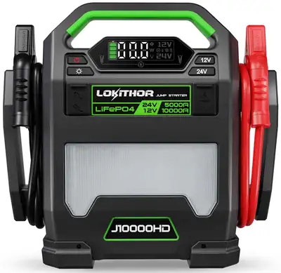 Lokithor Lokithor J10000 HD LOKITHOR J10000HD 12V 10000 Amp and 24V 5000 Amp Jump Starter