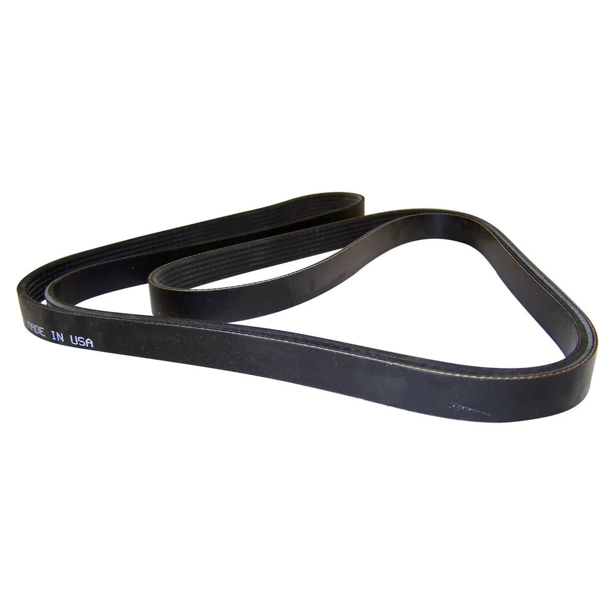 Crown Automotive Jeep Replacement Serpentine Belt; 98 in. / 2490mm Long; 6 Ribs; Left Hand Drive;