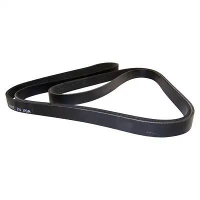 Crown Automotive Jeep Replacement Serpentine Belt; 98 in. / 2490mm Long; 6 Ribs; Left Hand Drive;
