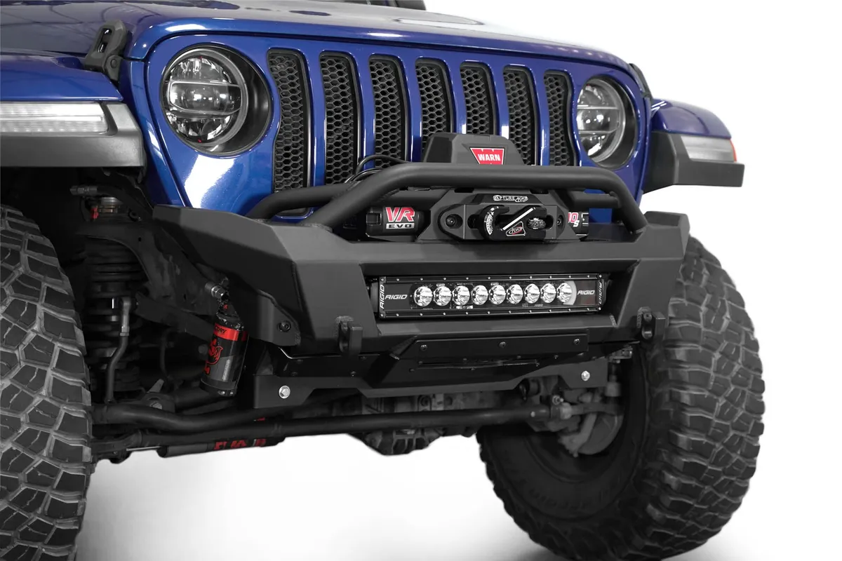 18c Wrangler Phantom Winch Stubby Front Bumper product image