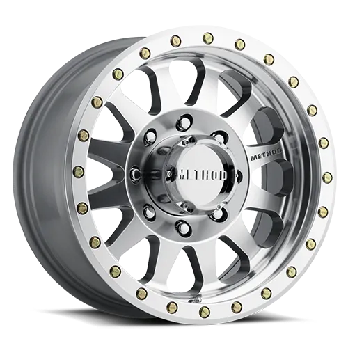 Aluminum Wheels 20x10 Double Standard MR304 Bolt Pattern 8 On 170 Offset -18 Lip Size 3.9 Machined SL Clear Coat Method product image