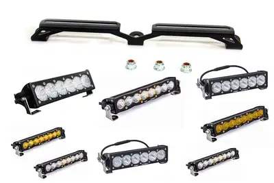 Baja Designs Baja Designs 10in LED Light Bar w/ Bumper Light Mount - JT/JL Rubicon