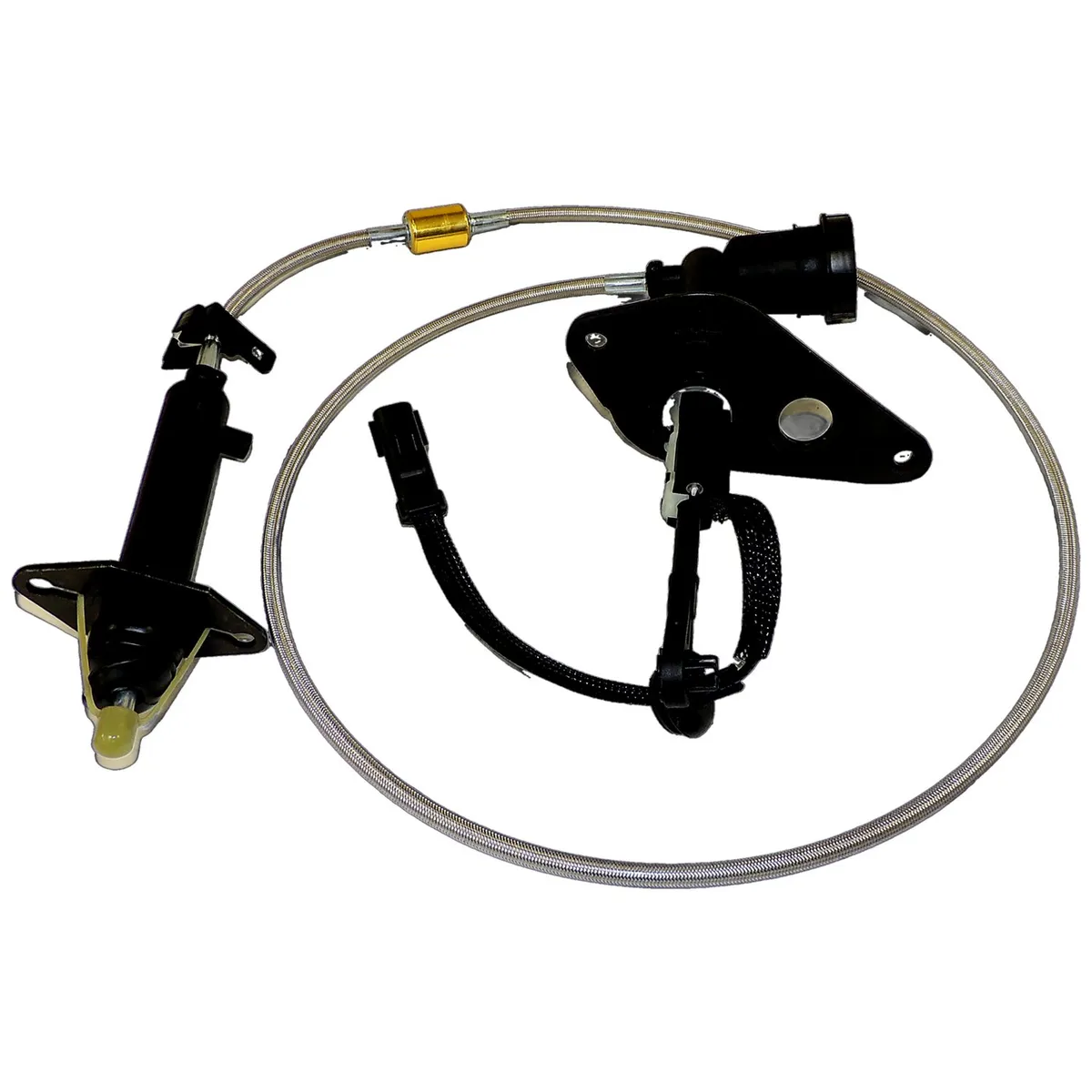 Clutch Hydraulic Assembly; Left Hand Drive; Incl. Clutch Master Cylinder/Slave Cylinder/Cap/Interlock Switch/Diaphragm And Bushing; product image