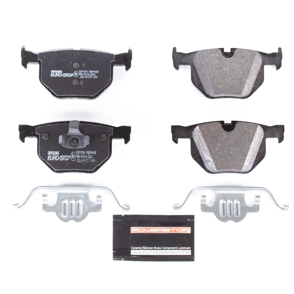 EuroStop ECE-R90 Certified Brake Pad Set product image