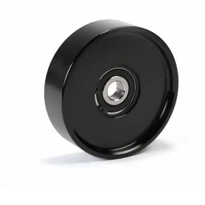 Fleece Performance Fleece Upper Fan Idler for use with Electric Water Pump (Black Finish Contrast Cut) 03-18 5.9L / 6.7