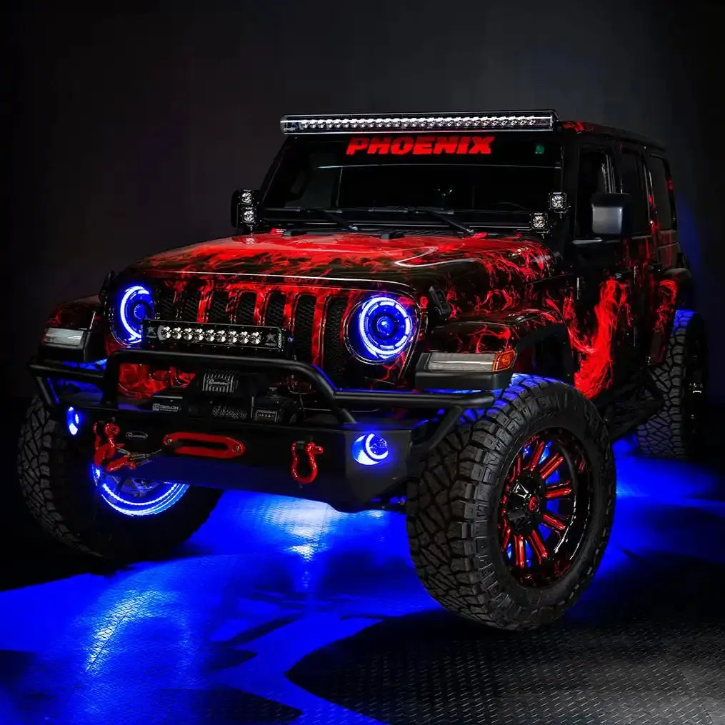 ORACLE Lighting Oculus™ ColorSHIFT Bi-LED Projector Headlights for Jeep JL / Gladiator JT product image