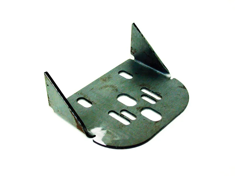 Weld-On Rear Upper Air Spring Bracket 3/16 Milde Steel 3 x 5.5 x 7 Uncoated Ridetech product image